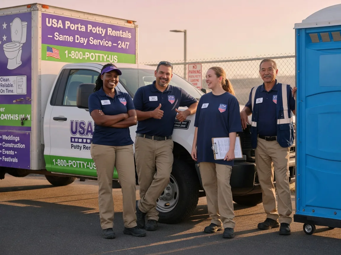 Porta Potty Rental company in Kent, WA